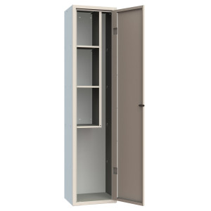 ARMADIO MULTIUSO MONOBLOCCO GRIGIO CHIARO 420X330X1800MM CON PORTASCOPE ARMET COD. M042-0000000002