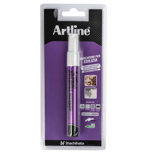 MARCATORE PERMANENTE SPECIALE PER EDILIZIA P. TONDA 2,3MM BIANCO ARTLINE COD. A BDM/BI