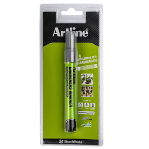MARCATORE PERMANENTE SPECIALE GIARDINAGGIO ARTLINE PUNTA 2,3MM TONDA ARGENTO COD. A GDM/ARG