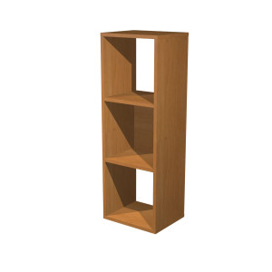 LIBRERIA 3 CASELLE 35,9X29,2CM-H103,9CM NOCE CHIARO - RAINBOW