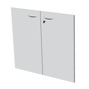 COPPIA ANTE IN MELAMIN. X MOB.BASSO GRIGIO - EASY COD. 60067M 9-GRIGIO