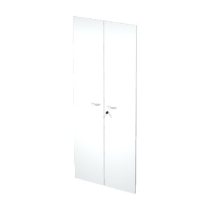 COPPIA ANTE IN MELAMIN. X MOB.ALTO BIANCO - EASY COD. 60075M 3-BIANCO