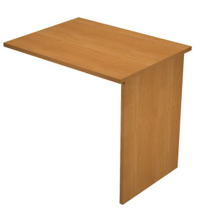 ALLUNGO REVERSIBILE DX/SX 80X60CM NOCE CHIARO SCRIVANIE EASY FIANCHI PANNELLO COD. ALL-PR-4