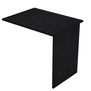 ALLUNGO REVERSIBILE DX/SX 80X60CM NERO VENATO SCRIVANIE EASY FIANCHI PANNELLO COD. ALL-PR-8