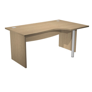 SCRIVANIA COMPACT DX FIANCO PANN. L180CM ROVERE - AGORA' DIRECTION