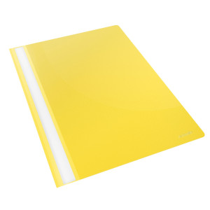CARTELLINA PPL CON FERMAFOGLI 21X29,7 GIALLO REPORT FILE ESSELTE COD. 28318 CONFEZIONE DA 25