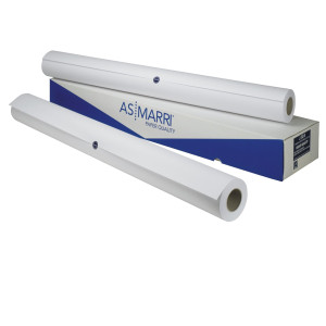 CARTA INKJET PLOTTER 625MMX50MT 80GR J.80S OPACA AS MARRI COD. 07987 CONFEZIONE DA 2