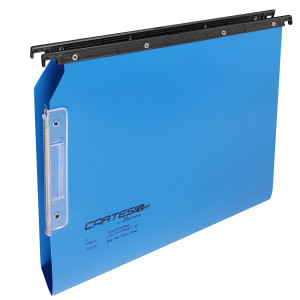 CARTELLA SOSPESA ARMADIO IN PP 33/U-3CM BLU 514M BETA CARTESIO PP COD. 514M BETA3-A3 CONFEZIONE DA 25