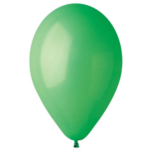 BUSTA 25 PALLONCINI IN LATTICE D26CM VERDE BIG PARTY COD. 72019