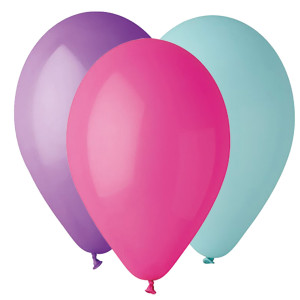 BUSTA 16 PALLONCINI IN LATTICE D30CM COLORI ASSORTITI BIG PARTY COD. 72770