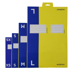SCATOLA AUTOMONTANTE PER ECOMMERCE PICKPOST L 40X27X17CM BLASETTI COD. 0264
