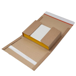 SCATOLA ALTEZZA VARIABILE IN CARTONE AVANA BOOKBOX L 36,5X25X8CM BLASETTI COD. 0489