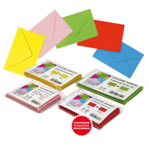 EXPO 50CONF. DA 10 BUSTE E BIGLIETTI FORMATI E COLORI ASSORTITI BLASETTI COD. 260