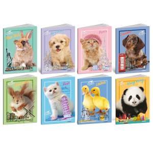 MAXIQUADERNO A4 20FG+1 80GR 4MM CITY PET 2024 BLASETTI COD. 8557