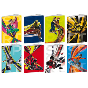 MAXIQUADERNO A4 20FG+1 80GR 5MM SPORT 2024 BLASETTI COD. 8588