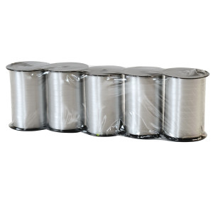 ROCCA NASTRO SPLENDENE 10MMX250MT ARGENTO 19 BOLIS COD. 55011022519
