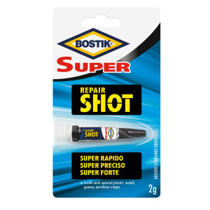 COLLA ISTANTANEA SUPER REPAIR SHOT 2G BOSTIK COD. D2268