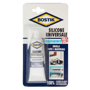 SILICONE UNIVERSALE TRASPARENTE 60ML BOSTIK COD. D2476