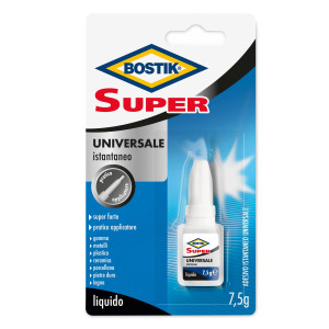 COLLA ISTANTANEA UNIVERSALE BOSTIK SUPER 7,5G COD. D2755