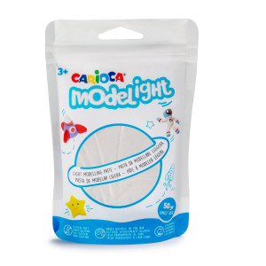 CONFEZIONE 12 COLORI 50 GR MODEL LIGHT CARIOCA COD. 52001.