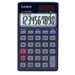 CALCOLATRICE TASCABILE CASIO SL-310TER+ COD. SL-310TER+-WA-EP