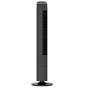 VENTILATORE A TORRE SKYLINE 65W C/TELECOMANDO 29X29X90,7CM NERO CFG COD. EV126