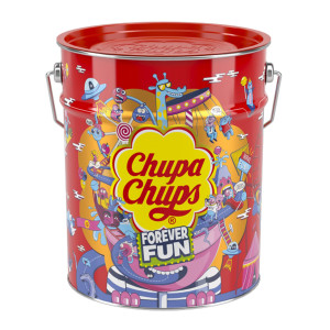 CHUPA CHUPS CONFANETTO IN LATTA 150PZ COD. 9300500