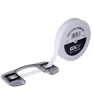 NASTRO IN COTONE E-MARK 15MMX25M BIANCO COLOP COD. 154.921.00