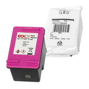 CARTUCCIA INCHIOSTRO NERO A PIGMENTI PER TIMBRO E-MARK C/EMARK.N COLOP COD. C/EMARK.N
