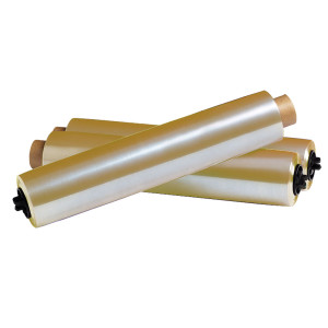 REFILL ROTOLO PELLICOLA PVC 300M PER WRAPMASTER 3000 DA 30CM CUKI COD. 31C31