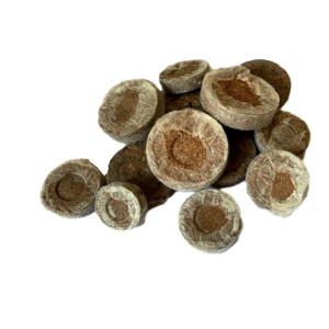 36 PASTIGLIE IN TORBA DIAM. 36MM CWR COD. 12930
