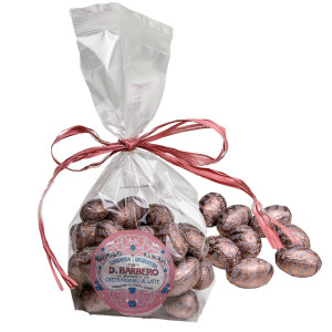 OVETTI DI CIOCCOLATO AL LATTE 200GR IN SACCHETTO BARBERO COD. OV200L