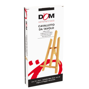 CAVALLETTO DA TAVOLO IN LEGNO LYRA DIM. 19X36CM DECO COD. 10546