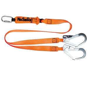 ASSORBITORE DI ENERGIA CON DOPPIO GANCIO 2M ARANCIO DELTAPLUS COD. AN213200ZDD