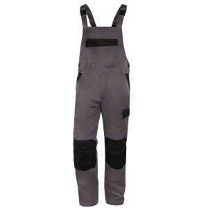 SALOPETTE DA LAVORO M1SA2 TAGLIA XXL GRIGIO DELTAPLUS COD. M1SA2GRXX