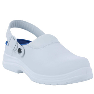 CALZATURA SABOT MAUBEC 4 SBEA SR N 38 BIANCO DELTAPLUS COD. MAUB4SBBC38