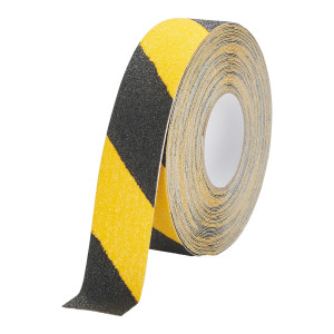 NASTRO ADESIVO ANTISCIVOLO 50MMX15M GIALLO/NERO DURALINE GRIP+ DURABLE COD. 1097-130