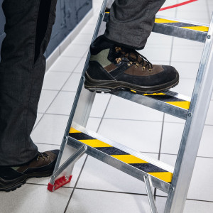 NASTRO ADESIVO ANTISCIVOLO 50MMX15M GIALLO/NERO DURALINE GRIP+ DURABLE COD. 1097-130