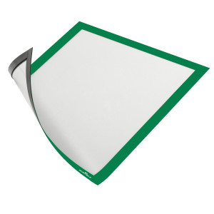 CORNICE DURAFRAME  MAGNETIC A4 21X29,7CM VERDE DURABLE COD. 4869-05 CONFEZIONE DA 5