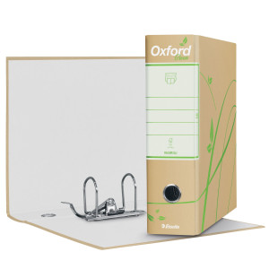 REGISTRATORE OXFORD GREEN G83 AVANA DORSO 8CM F.TO COMMERCIALE ESSELTE COD. 397830501 CONFEZIONE DA 6