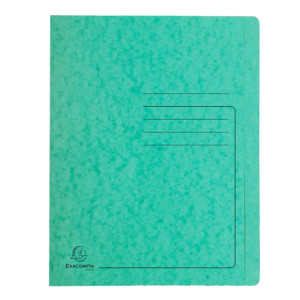 CARTELLA AD AGHI VERDE 39994E EXACOMPTA COD. 39993E CONFEZIONE DA 25