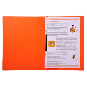 CARTELLA AD AGHI ARANCIONE  39994E EXACOMPTA COD. 39994E CONFEZIONE DA 25
