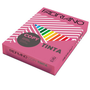 CARTA COPY TINTA A4 160GR 250FG COL.FORTI FUCSIA FABRIANO COD. 76016021