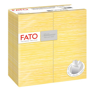 40 TOVAGLIOLI PORTAPOSATE 40X40CM LINEA TABLEWEAR MILLERIGHE MIMOSA FATO COD. 88471000