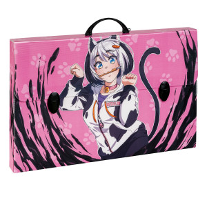 VALIGETTA POLIONDA MANGA 36,5X56,5CM DORSO 5,5CM FANTASIE ASSORTITE FAVORIT COD. 400182745