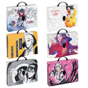 VALIGETTA POLIONDA MANGA 27X37,5CM DORSO 8CM FANTASIE ASSORTITE FAVORIT COD. 400182746