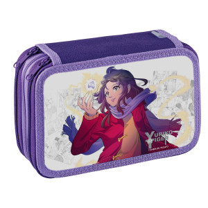 ASTUCCIO 3 ZIP MANGA 13X20X7,5CM FANTASIE ASSORTITE FAVORIT COD. 400184012 CONFEZIONE DA 12