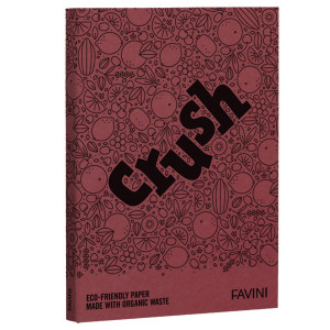 CARTA CRUSH A4 50FG 250GR CILIEGIA FAVINI COD. A69C004