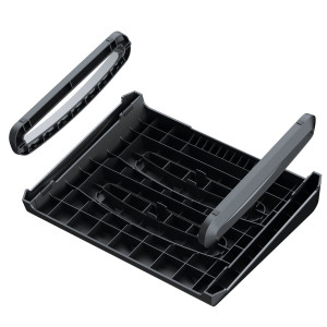 POGGIAPIEDI BREYTA NERO-FELLOWES COD. 100016562