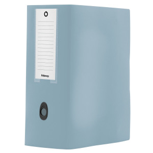 SCATOLA PROGETTO PLUS HOLOS DORSO 15CM IN PP AZZURRO 25X35X15CM FELLOWES COD. 100102120
